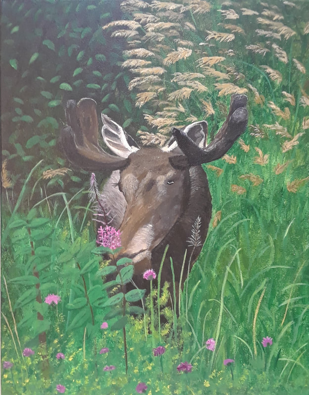 "Just Be" Acrylic 11x14